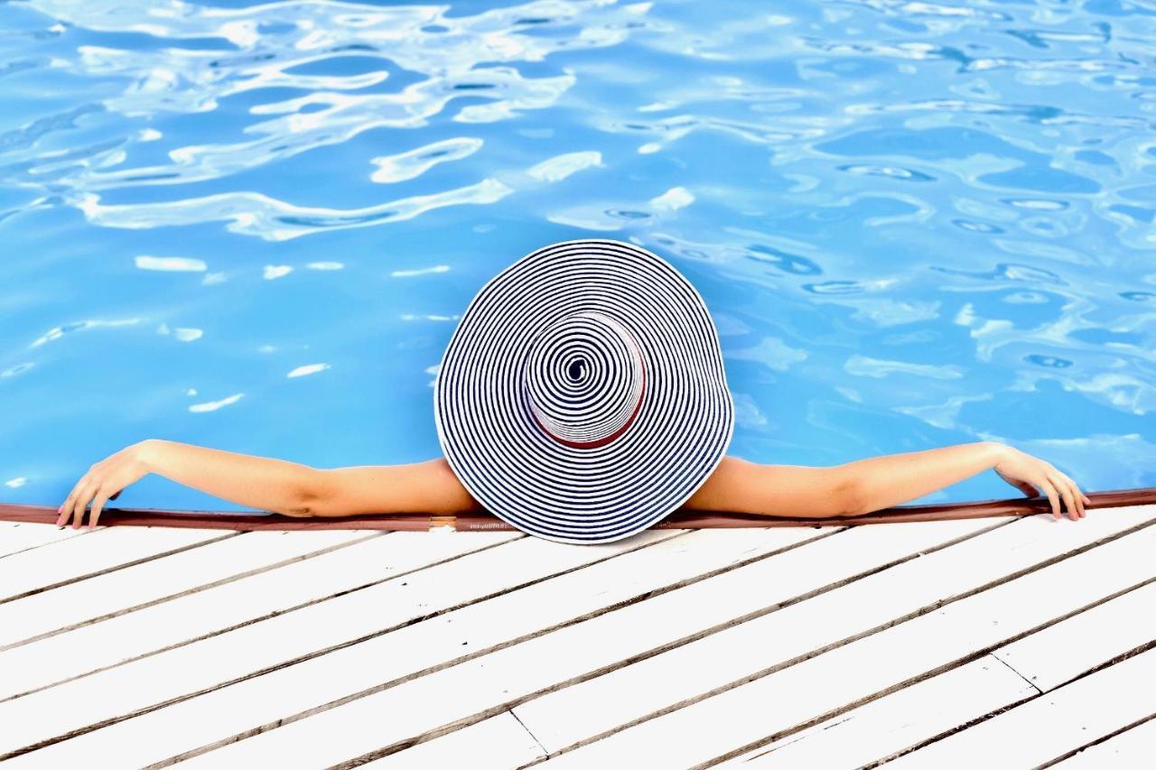 Sunny Suite 14 - Elegantes Hotelapartment Mit Grossartigem Pool-Wellnessbereich Direkt Am Meer In Ruhiger Lage - Perfekt Fuer Mensch Und Tier Boergerende-Rethwisch Luaran gambar