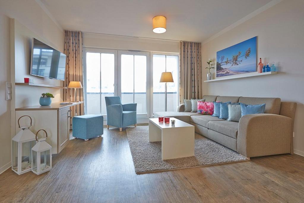 Sunny Suite 14 - Elegantes Hotelapartment Mit Grossartigem Pool-Wellnessbereich Direkt Am Meer In Ruhiger Lage - Perfekt Fuer Mensch Und Tier Boergerende-Rethwisch Luaran gambar